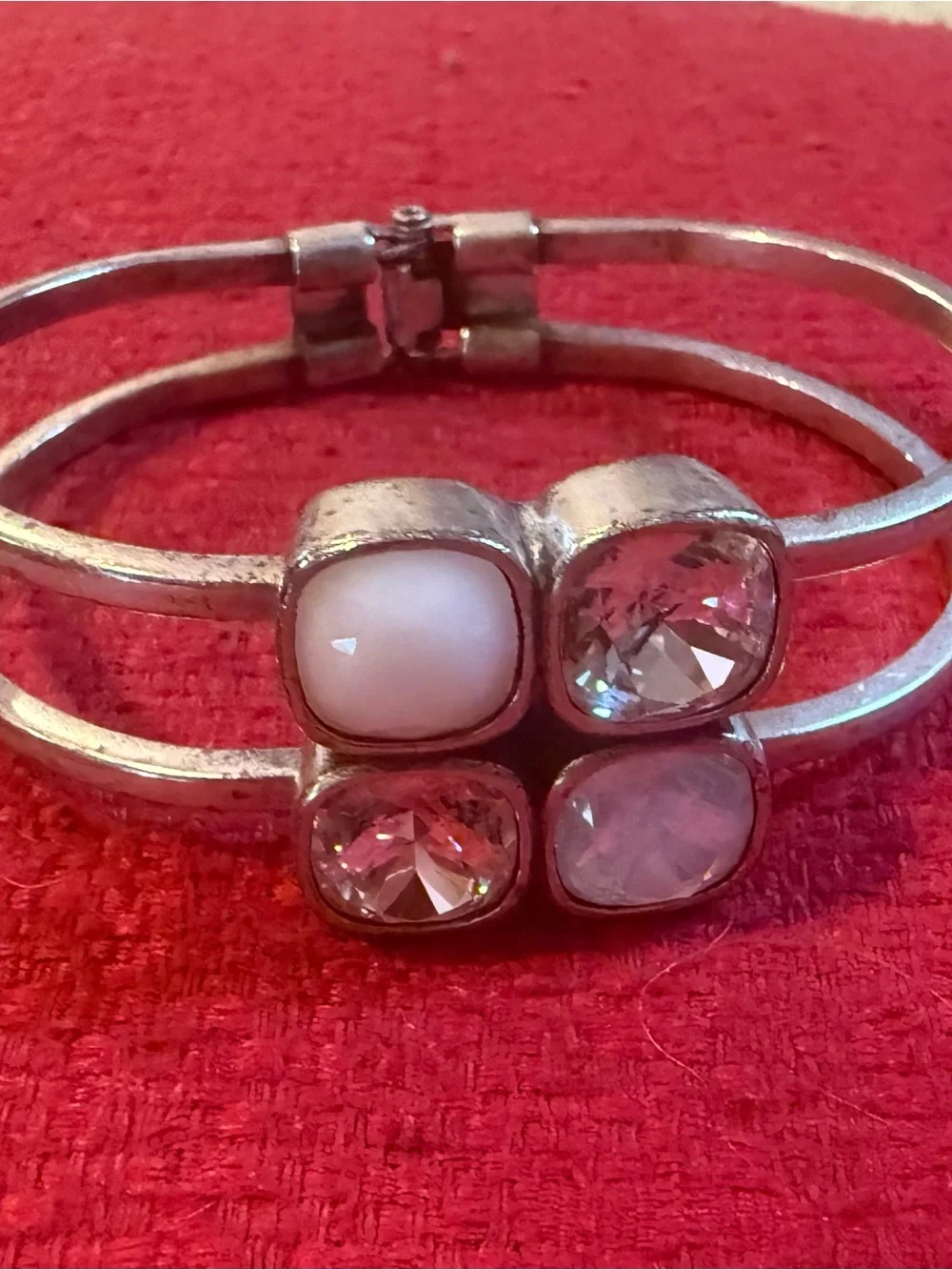 Vintage Silver-Tone Bangle & Cuff Bracelet Lot – 17 Piece Costume Jewelry Bundle